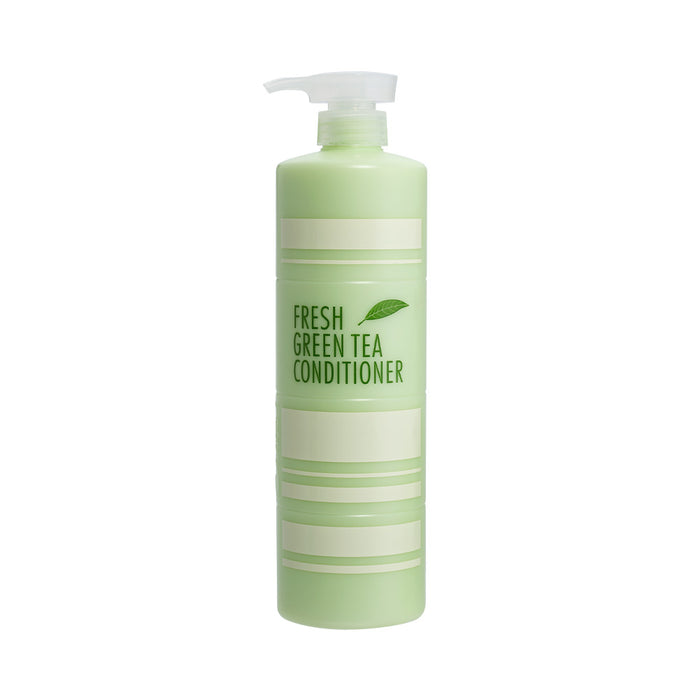Fresh green tea semi-treatment