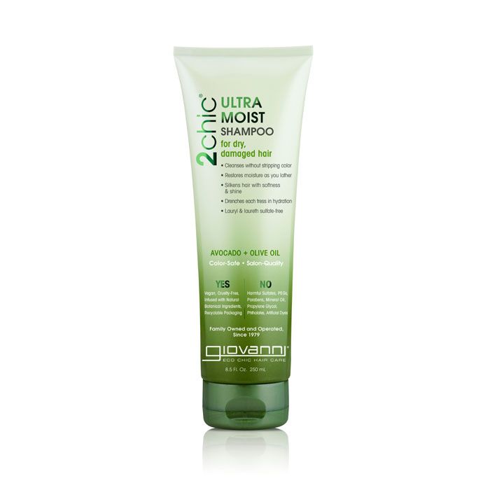 Giovanni 2Chic Avocado & Olive Ultra Moist Shampoo - 250ml Giovanni