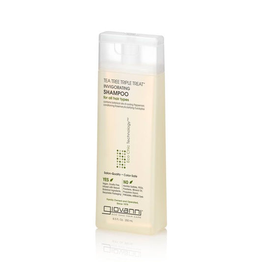 Giovanni Tea Tree Triple Treat Shampoo - 250ml Giovanni