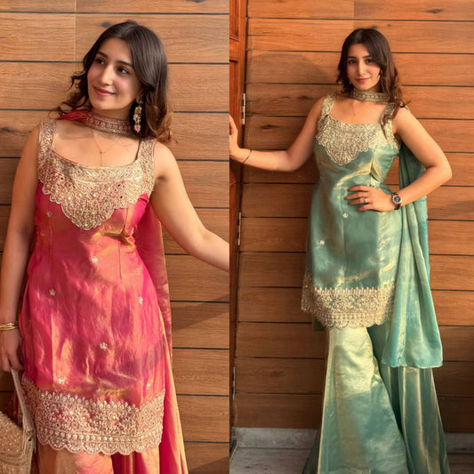 Graceful Moments in Traditional Indian Dress