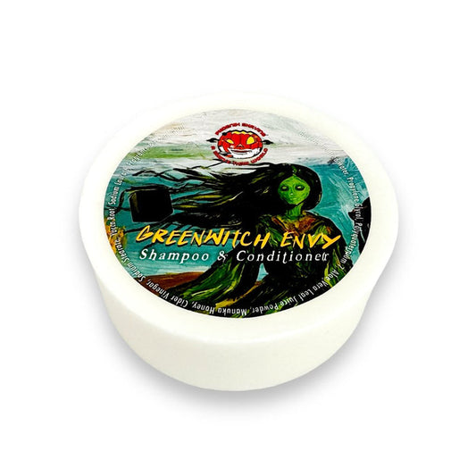 Greenwitch Envy Conditioning Shampoo Puck | A Truly Haunting Homage! - Phoenix Artisan Accoutrements