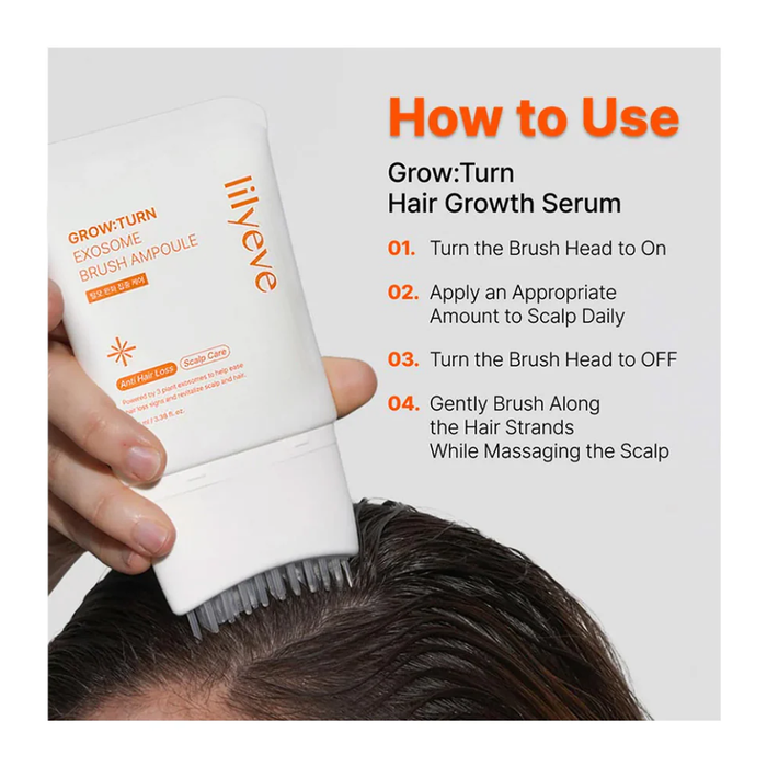 Lilyeve Grow Turn Exosome Brush Ampoule Nudie Glow Australia