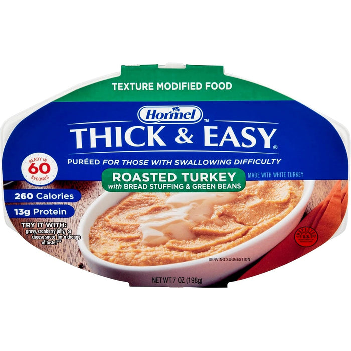 Hormel Thick & Easy Purees, Roasted Turkey, Case/7 - 60749-Case - LL Medico