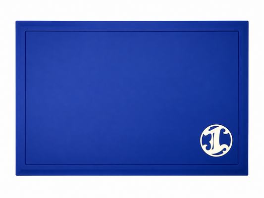 Irving Barber Company Tapered Barber Mat - Blue