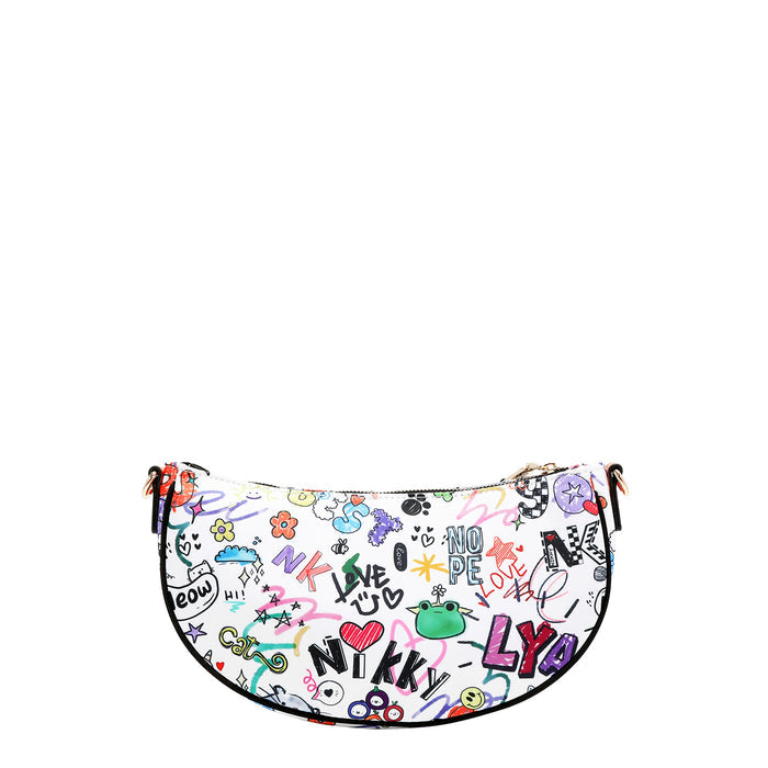 JUST FOR FUN CRESCENT CROSSBODY
