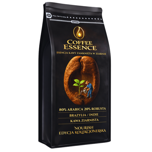 Kawa ziarnista 1kg 80/20 Arabica Robusta ŚWIEŻO palona DO EKSPRESU