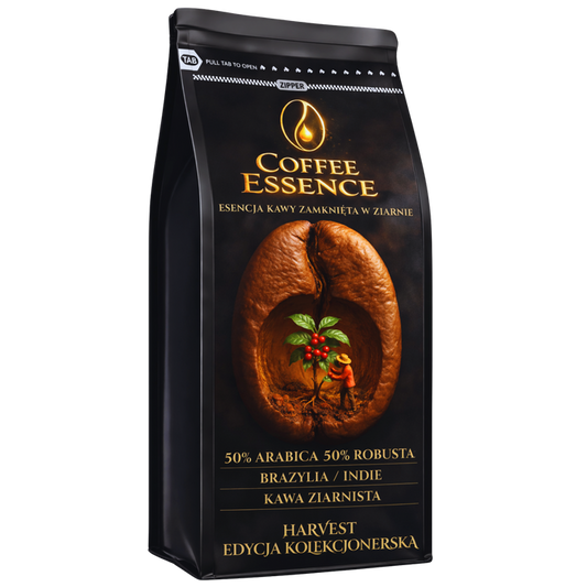 Kawa Ziarnista 1kg Arabica/Robusta Brazylia / Indie