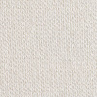 Close-up of the KINROSS CASHMERE - BUTTON VEST by KINROSS reveals a textured, off-white surface with a subtle woven pattern, evoking the refined feel of silk cashmere or a finely crafted luxury knit sweater.