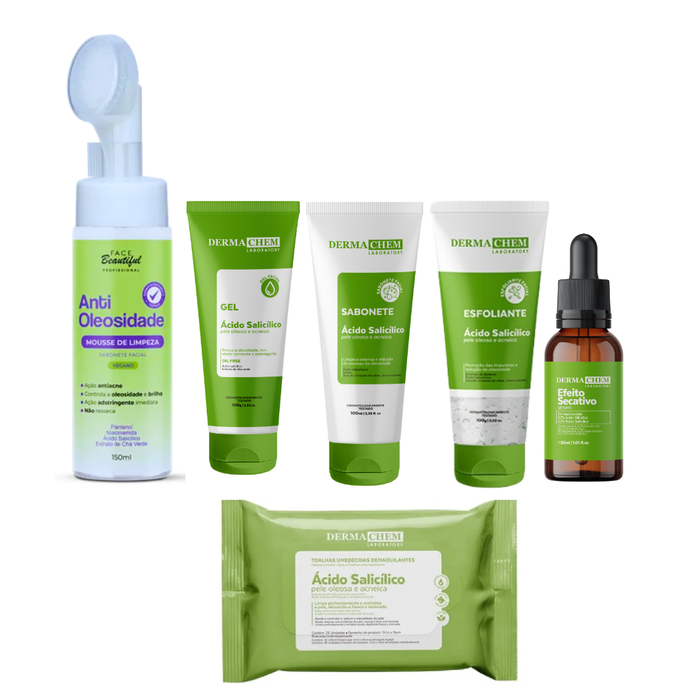 Kit Controle de Oleosidade e Acne