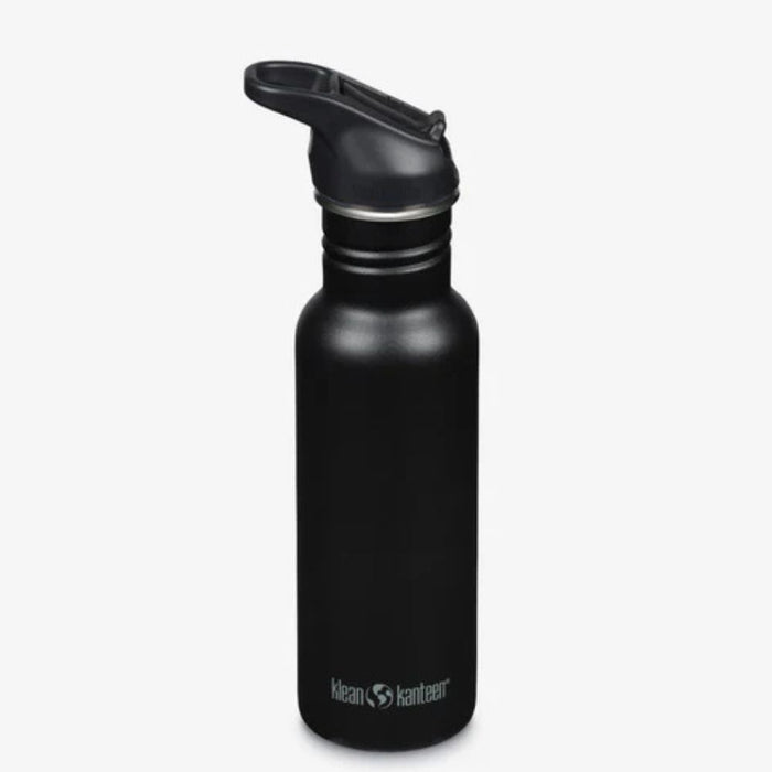 Klean Kanteen 18oz (532ml) Classic Drink Bottle w Flip Straw Sport Cap