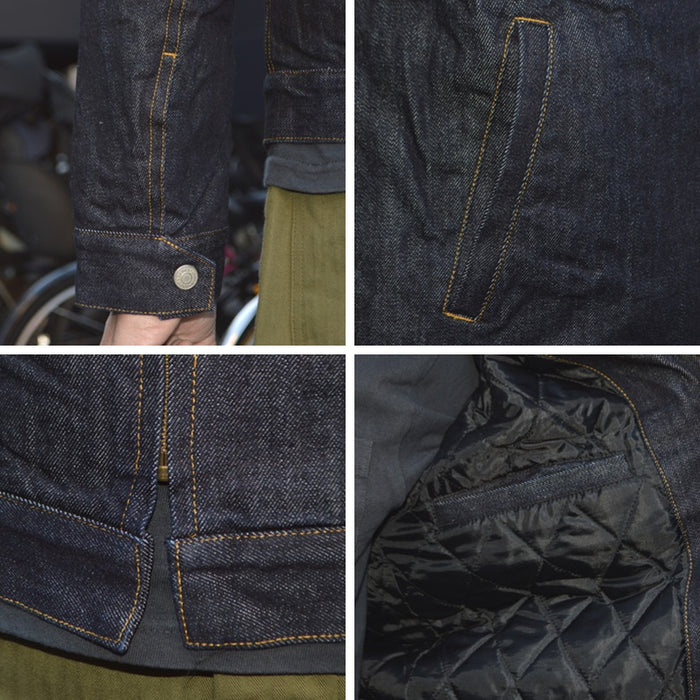 KOJIMA GENES "RNB-5064" Denim Sports Jacket