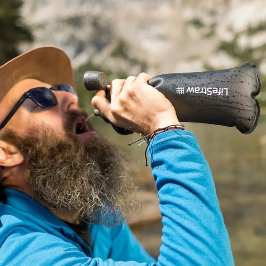 LifeStraw Peak Collapsible Squeeze Bottle 1L