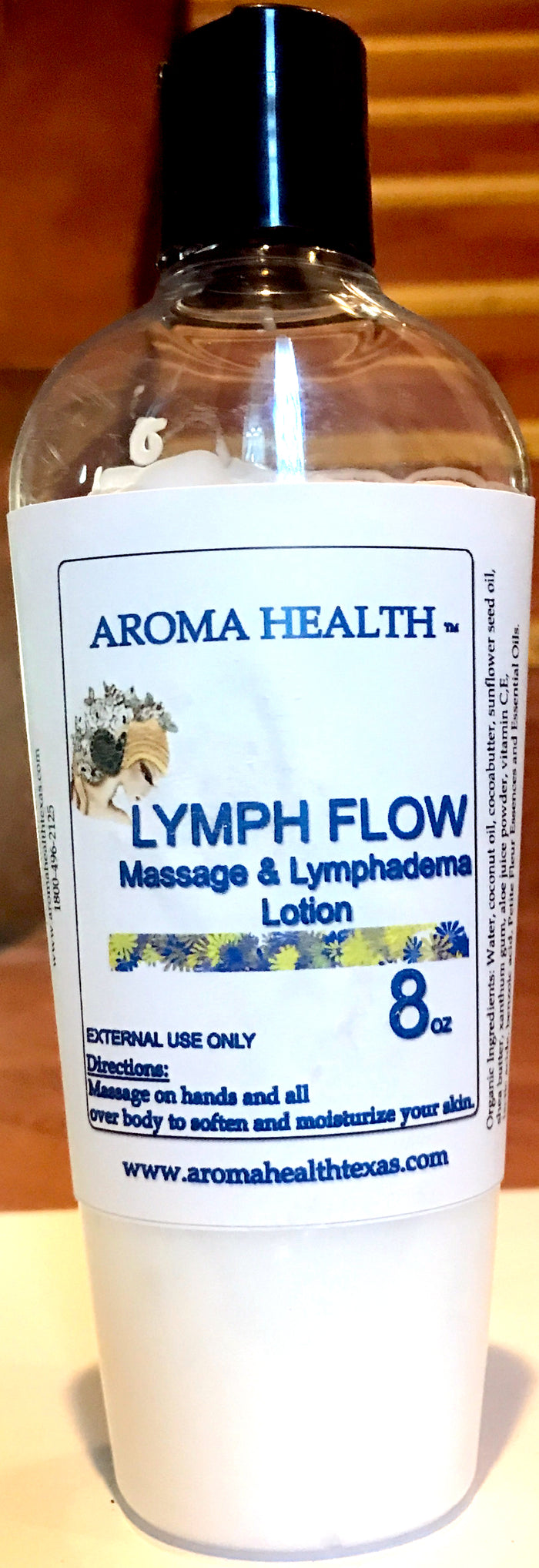 Lymph Flow Massage & Body Lotion, Lemon Eucalyptus