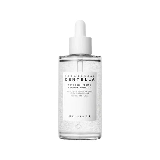 Madagascar Centella Tone Brightening Capsule Ampoule 100ml - Serum and Skin1004 Face Serums