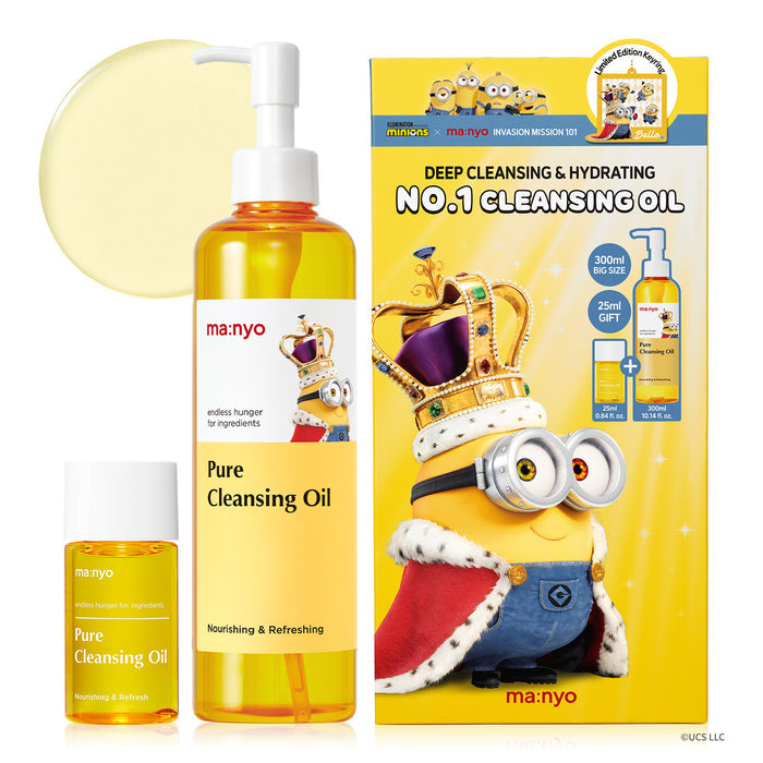 [Ma:nyo] Minions X Ma:nyo Pure Cleansing Oil Gift Set (EXP. 10.11.2026)