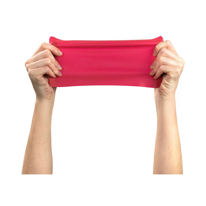 McKesson Exercise Resistance Band, Red, Light, 25 Yard - 169-5632-Single - LL Medico