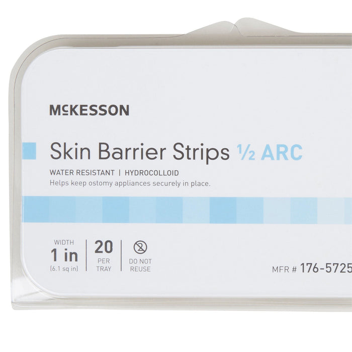McKesson Skin Barrier Half-Arc Strip