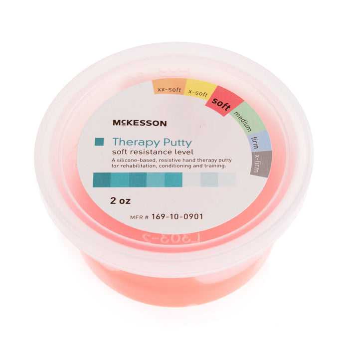McKesson Therapy Putty, Soft, Red, 2 oz - 169-10-0901-Single - LL Medico