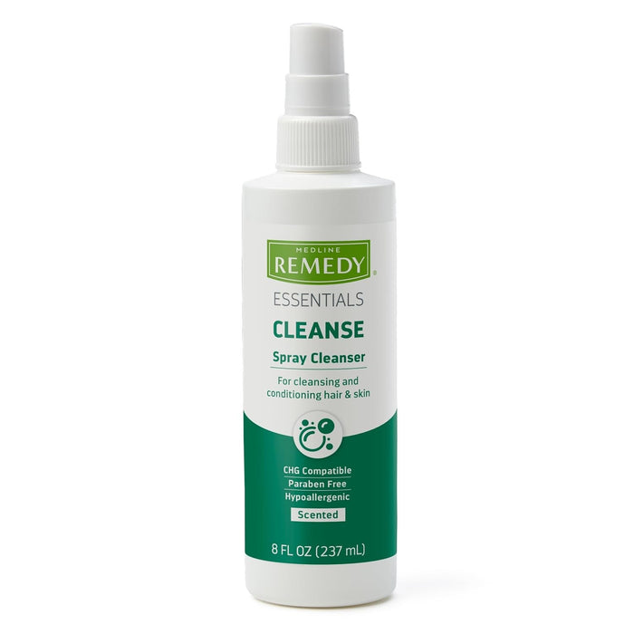 Medline Remedy Essentials Cleanse Spray Cleanser, Scented, 8 fl oz