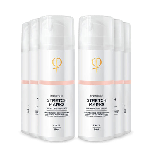 Microneedling Stretch Marks After Care Cream 150ml 6pcs