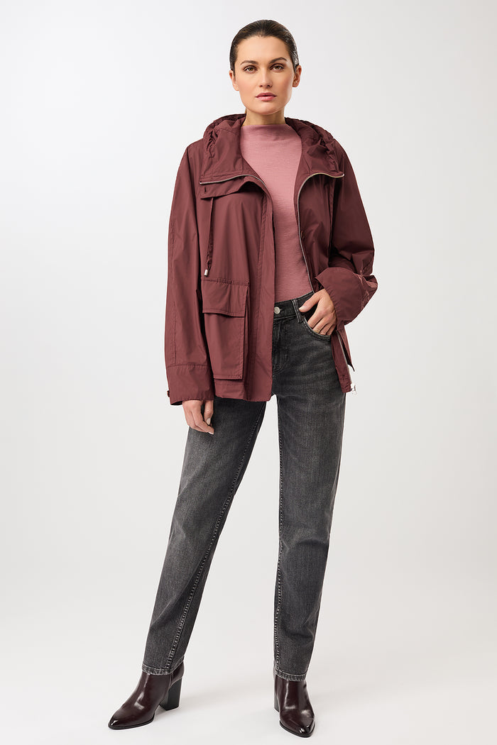 Modische Kapuzenjacke mit großen Taschen (Rubywood)