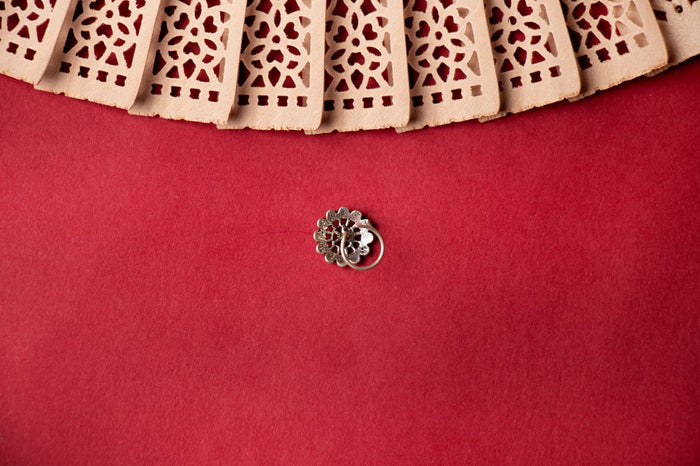 Moh Intricate Carved Nose Ring