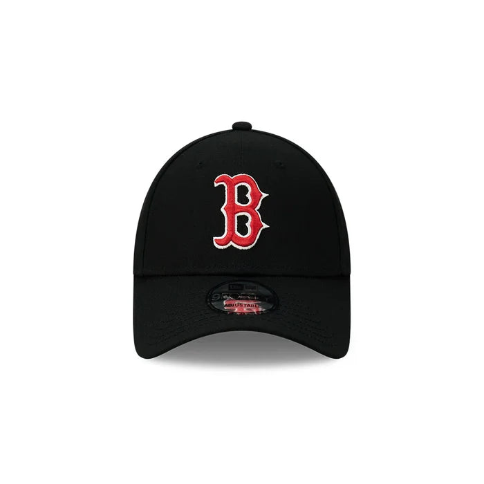 New Era 940 Boston Red Sox Core Casual Strapback Black Red