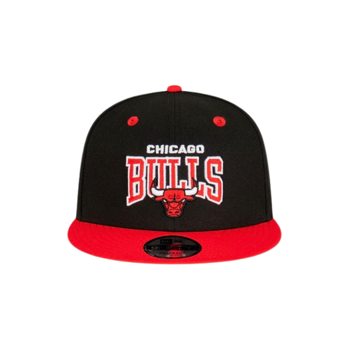 New Era 940 Two Tone Pro Arch Chicago Bulls Black Red Cap