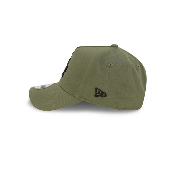 New Era 9Forty A-Frame LA Dodgers Olive Snapback