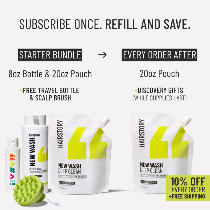 New Wash Deep Refill Set 20oz