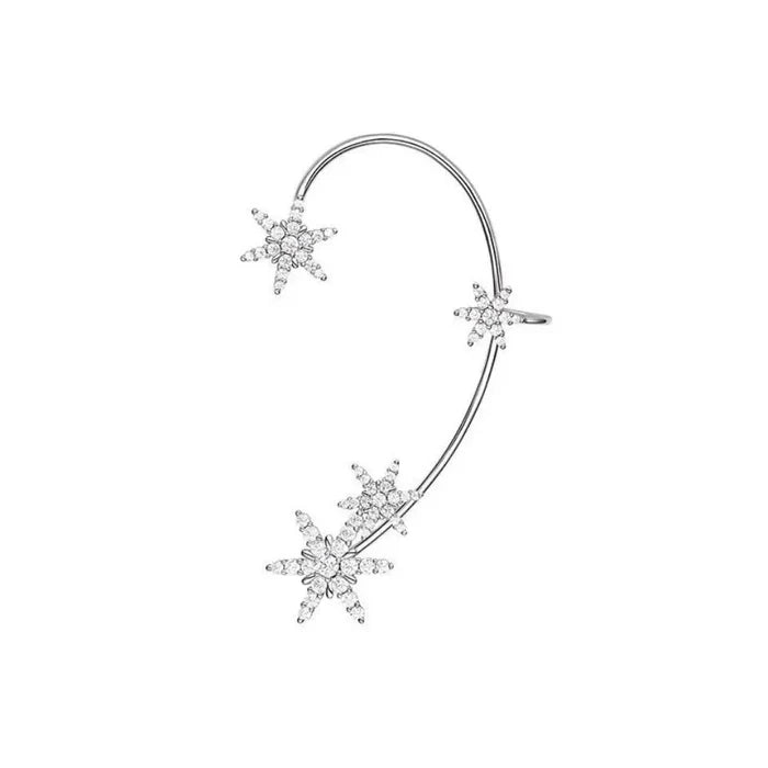 Nova Bloom Ear Cuff - Pair