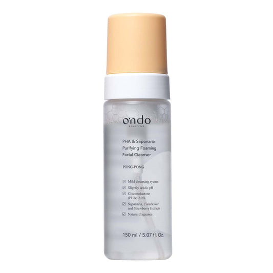 [Ondo Beauty 36.5] PHA & Saponaria Purifying Foaming Facial Cleanser (EXP. 30.1.2027)