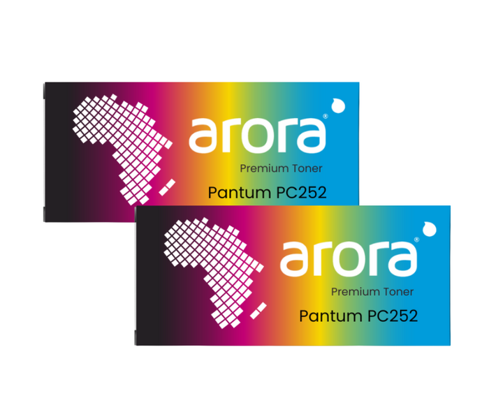 Pantum PC252 Black Compatible Toner Dual Pack - PC-252