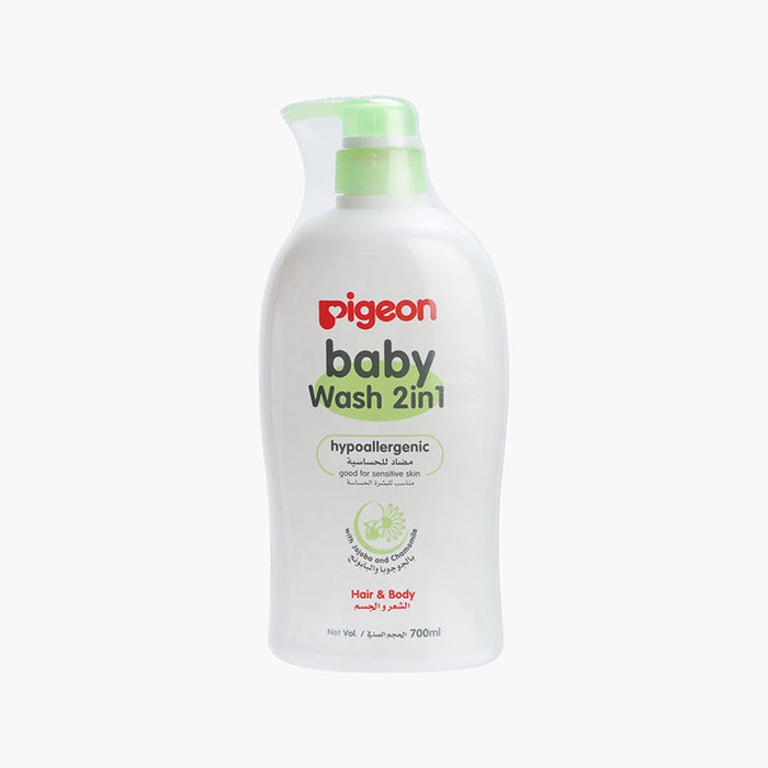 Pigeon 2-in-1 Baby Hair and Body Wash 700ml - (08597), Baby Bathing