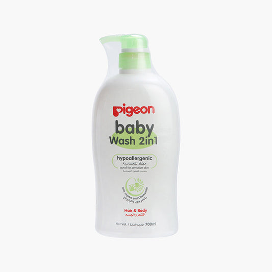 Pigeon 2-in-1 Baby Hair and Body Wash 700ml - (08597), Baby Bathing