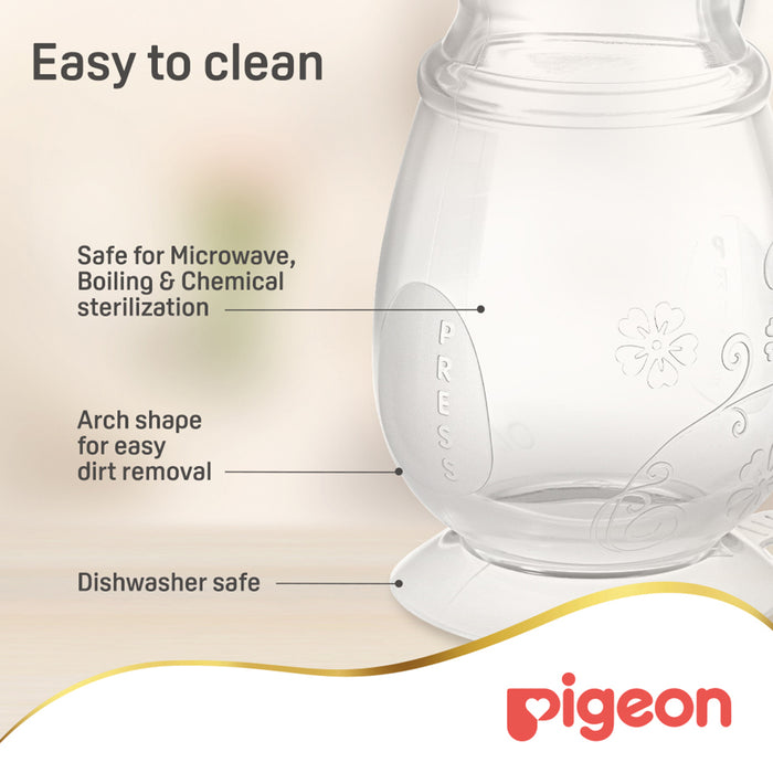 Pigeon Silicone Milk Saver Pump 110ml - (26914), Manual Breast Pumps