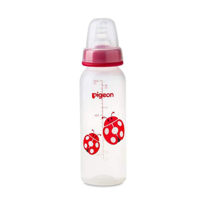 Pigeon Slim Neck Feeding Bottle BPA-Free 240ml - (00414), Standard Bottles