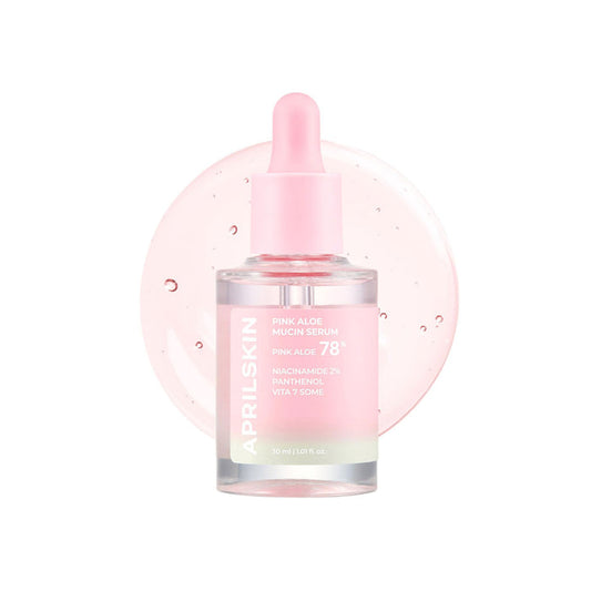 April Skin Pink Aloe Mucin Serum Nudie Glow Australia