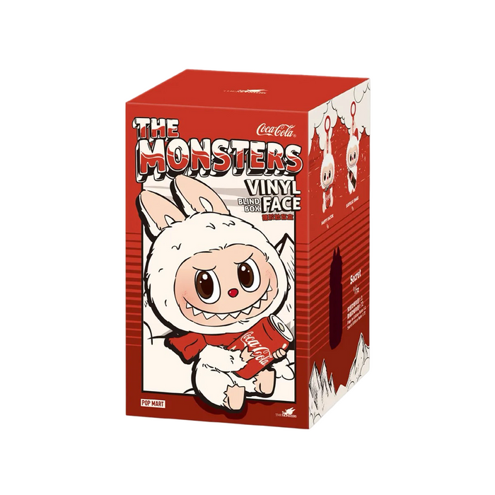 POP MART Labubu The Monsters - Coca Cola Vinyl Face Blind Box (SINGLE)