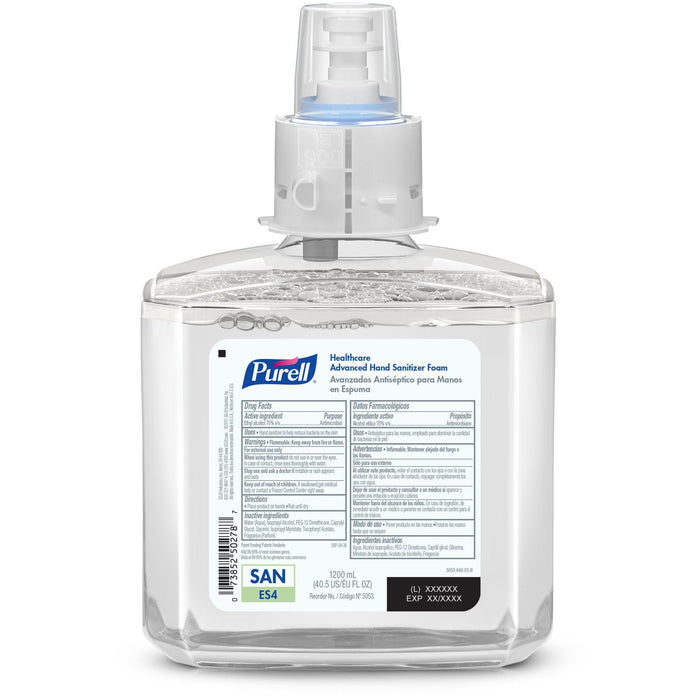 Purell Advanced Hand Sanitizer Foam, 1200 mL Dispenser Refill