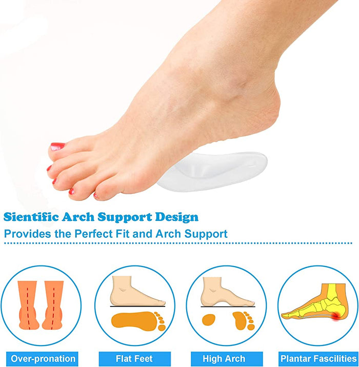 QC Invisible Gel Arch Support