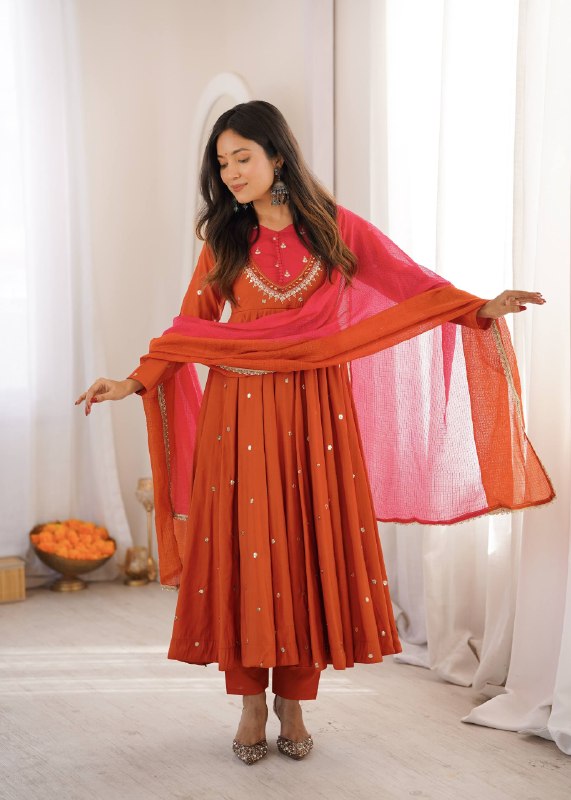 Radiant Elegance in Vibrant Hues