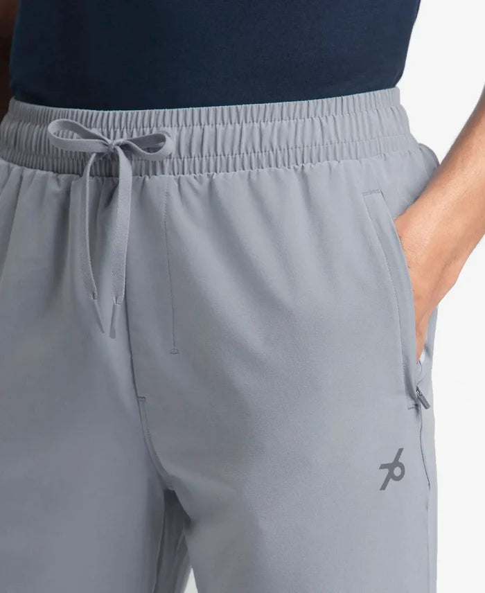 Recycled Microfiber Elastane Stretch Trackpant with Zipper Pockets and StayFresh Treatment - Weathervane