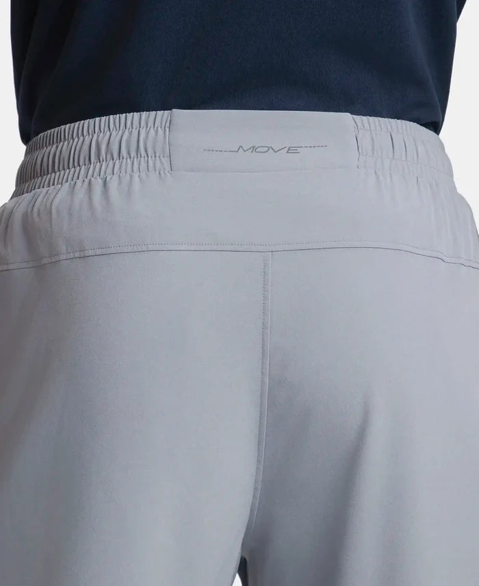 Recycled Microfiber Elastane Stretch Trackpant with Zipper Pockets and StayFresh Treatment - Weathervane
