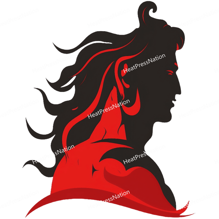 Red and Black Spartan Design - HeatPressNation