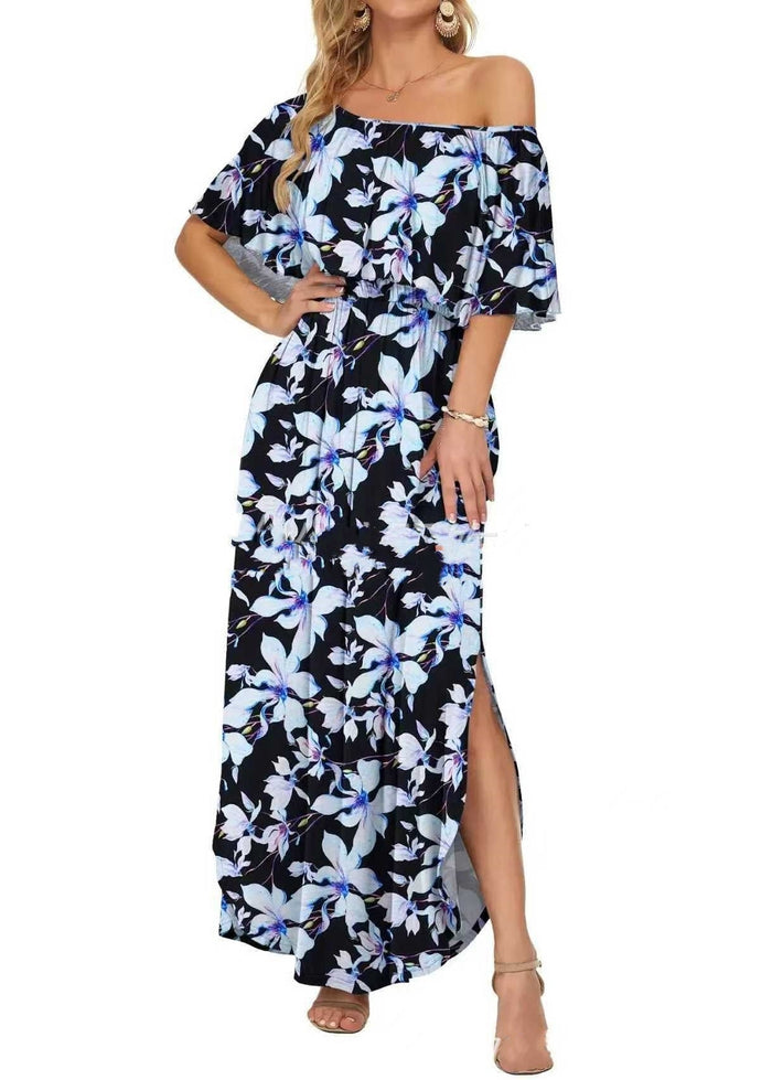 Riviera Off-Shoulder Maxi