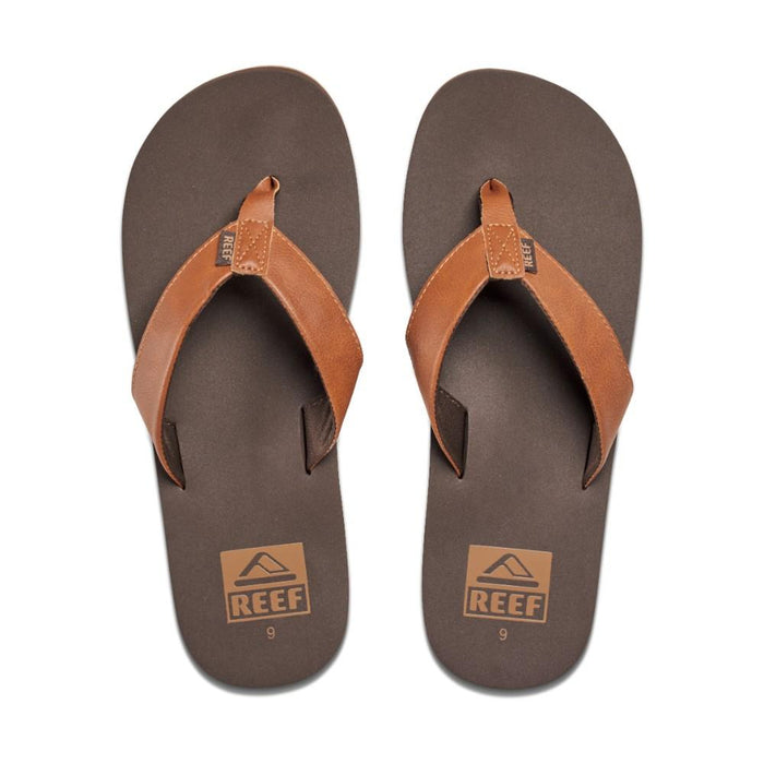 Sandalia Reef Twinpin Marron