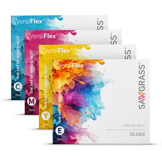 Sawgrass VersiFlex Hybrid Decorating System Extended Ink Cartridges for SG1000