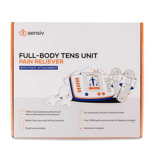 Sensiv Full-Body TENS Unit with Foot Attachment - SENTENSF-Single - LL Medico