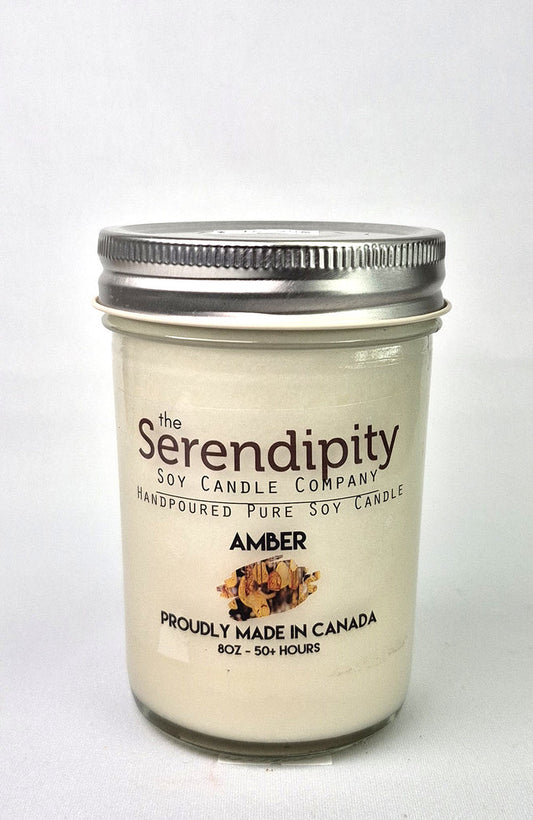 Serendipity Soy Wax Candle - Amber